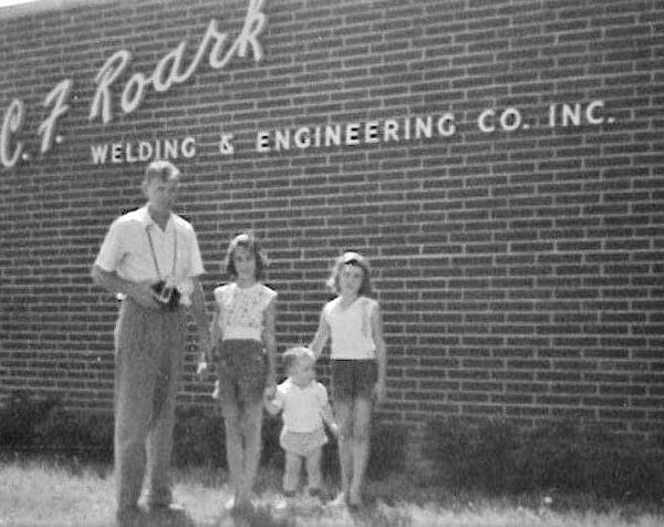 Charles Fred Roark and family