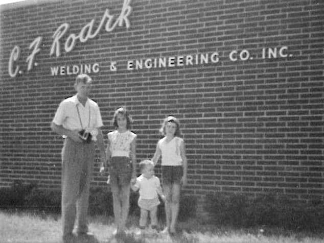 Charles Fred Roark and family